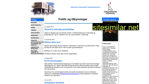 tonlistarskoli.is alternative sites