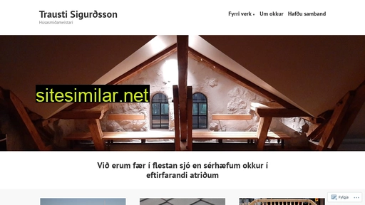 traustisigurdsson.is alternative sites