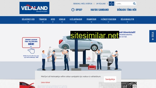 velaland.is alternative sites