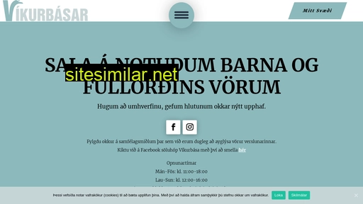 vikurbasar.is alternative sites