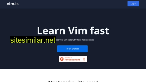 vim.is alternative sites