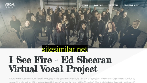 vocalproject.is alternative sites