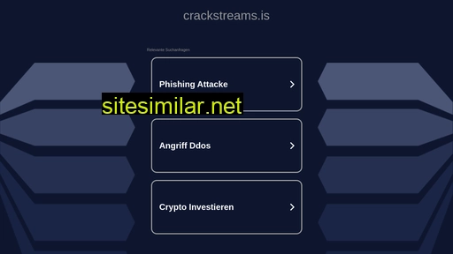ww16.crackstreams.is alternative sites
