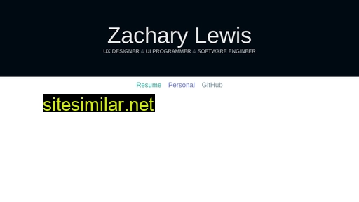 zacharylew.is alternative sites