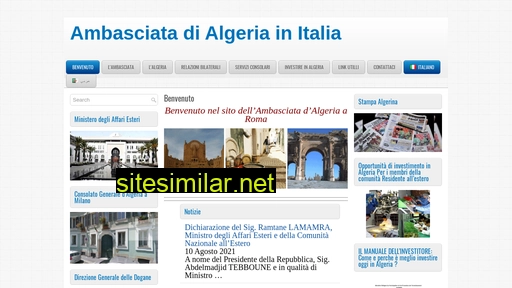 algerianembassy.it alternative sites