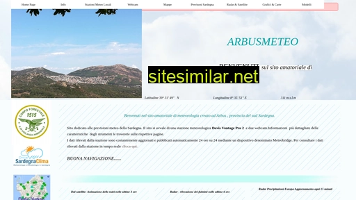 arbusmeteo.it alternative sites