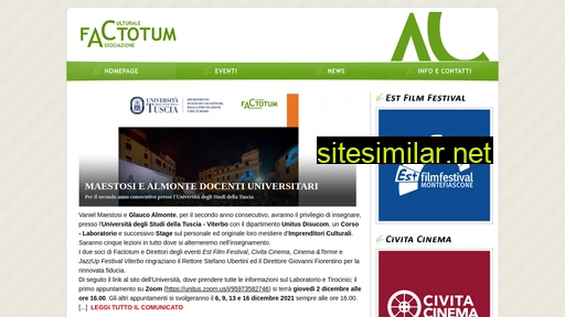 Associazionefactotum similar sites