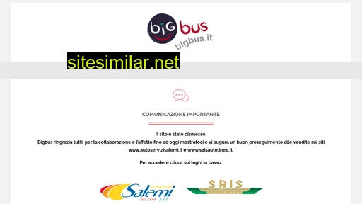 bigbus.it alternative sites