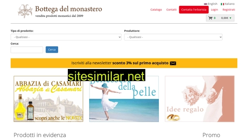 bottegadelmonastero.it alternative sites