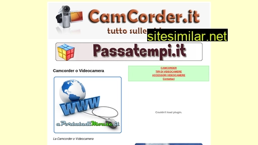camcorder.it alternative sites