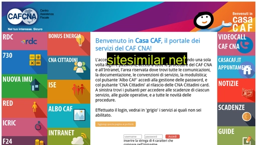 casacaf.cna.it alternative sites