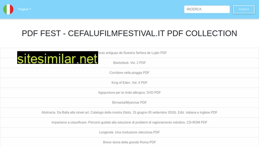 Cefalufilmfestival similar sites