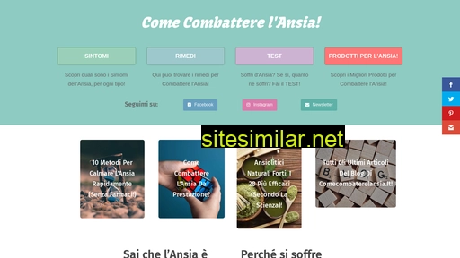 comecombatterelansia.it alternative sites