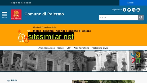 comune.palermo.it alternative sites
