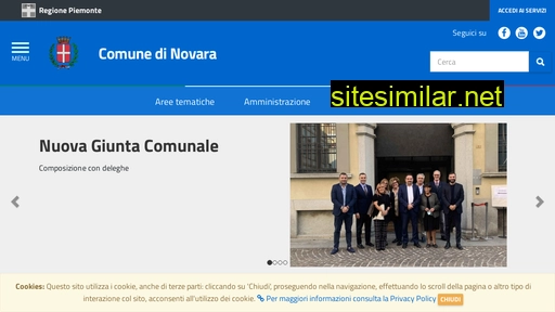 comune.novara.it alternative sites