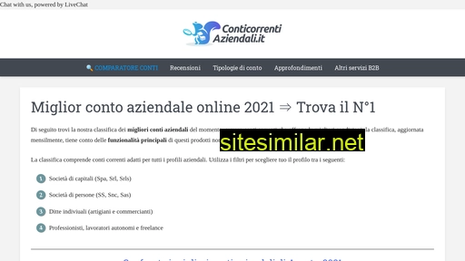 conticorrentiaziendali.it alternative sites