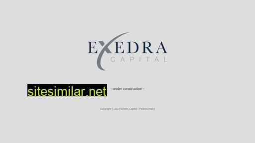 exedracapital.it alternative sites