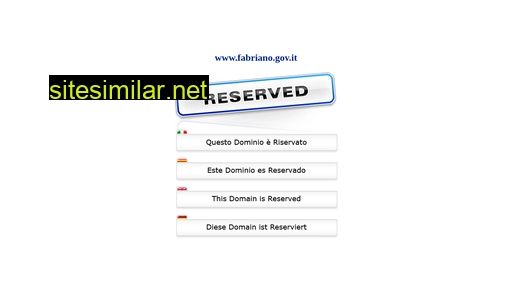 fabriano.gov.it alternative sites