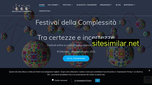festivalcomplessita.it alternative sites