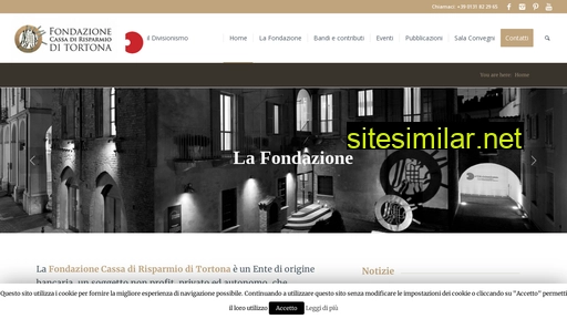 fondazionecrtortona.it alternative sites