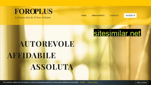 foroplus.it alternative sites