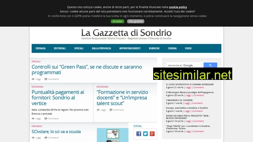 gazzettadisondrio.it alternative sites