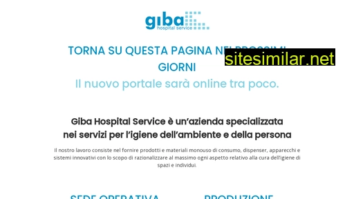 gibahospitalservice.it alternative sites