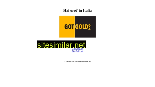 gotgold.it alternative sites