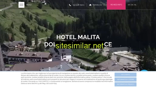 hotelmalita.it alternative sites