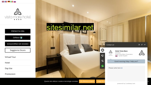 hotelvistamarecesenatico.it alternative sites
