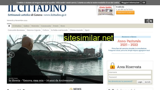 ilcittadino.ge.it alternative sites