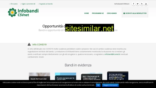 infobandi.csvnet.it alternative sites