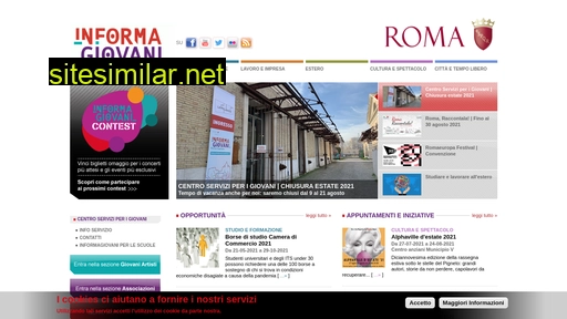informagiovaniroma.it alternative sites