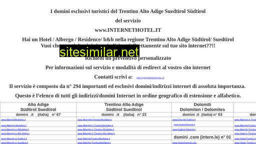 Internethotel similar sites