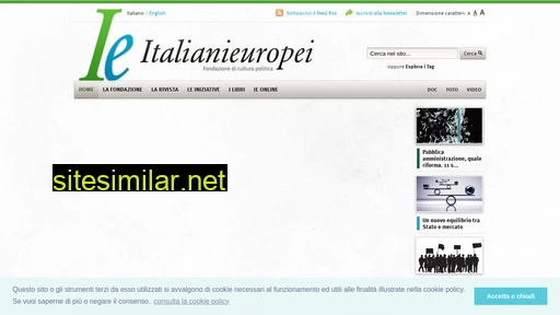 italianieuropei.it alternative sites