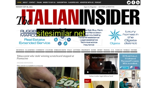 italianinsider.it alternative sites