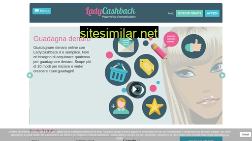 ladycashback.it alternative sites