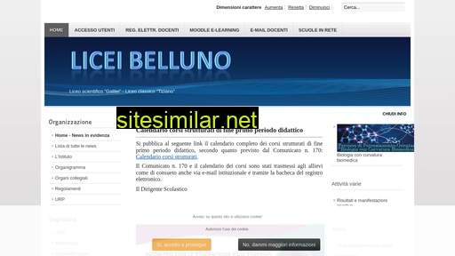 liceibelluno.edu.it alternative sites