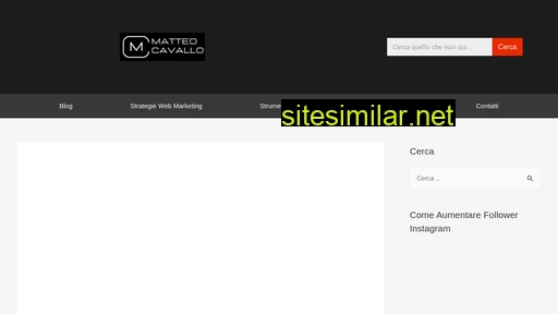 matteocavallo.it alternative sites