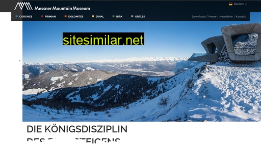 Messner-mountain-museum similar sites