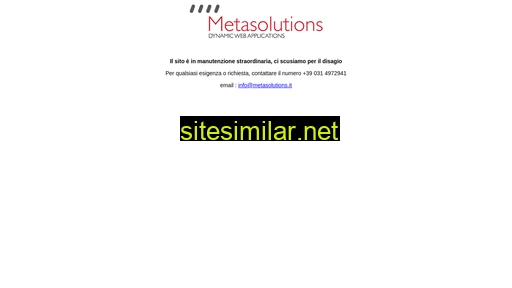Metasolutions similar sites