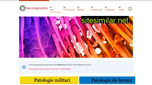 nanodiagnostics.it alternative sites