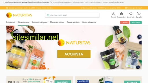 naturitas.it alternative sites