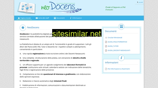 neodocens.it alternative sites