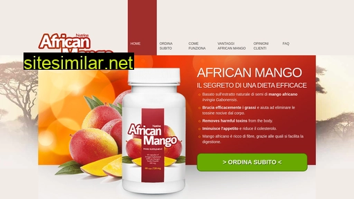 nutrinaafricanmango.it alternative sites