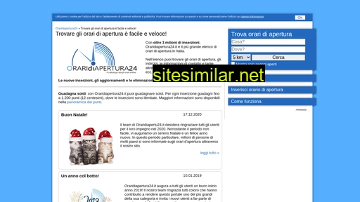 Oraridiapertura24 similar sites