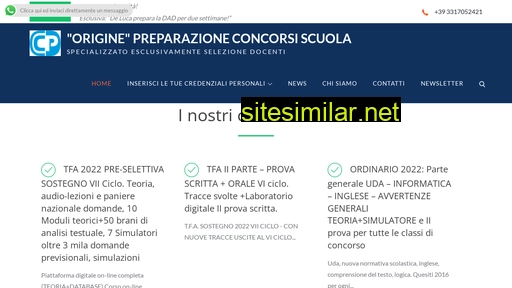 origineconcorsi.it alternative sites