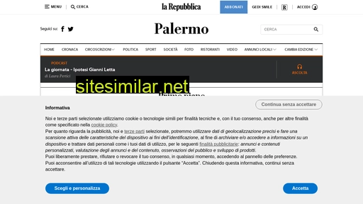 palermo.repubblica.it alternative sites