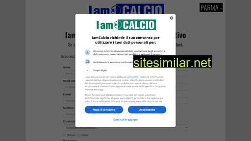 parma.iamcalcio.it alternative sites