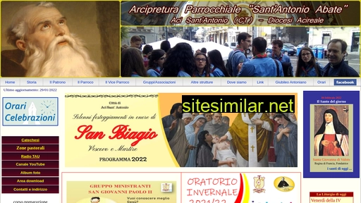 parrocchia-acisantantonio.it alternative sites